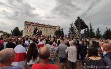 Народное собрание в Пинске 18 августа 2020 года