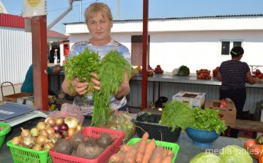 Вот такая свежая зелень предлагается по 60-70 копеек за пучок