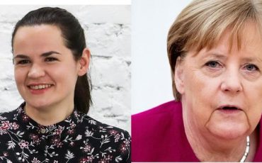 Светлана Тихановская и Ангела Меркель