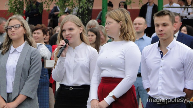 Представители выпускного класса 