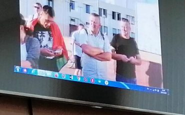 Кульгавчук слева. Фото pruzhany.net