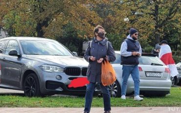 Макс Корж прибыл к месту проведения марша / Фото: tut.by