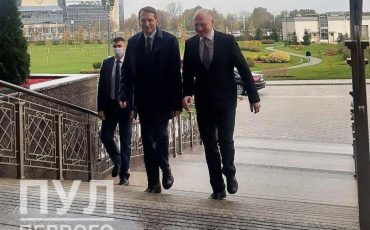 Сергей Нарышкин прибыл в Беларусь. Фото: теелеграм-канала Пул Первого