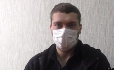 Павел Мартынов, кадр из видео УВД Могилевского облисполкома