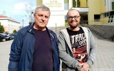 Виктор Ярошук и Андрей Якимуш. Фото из архива МП