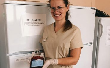 Врач-трансфузиолог Лунинецкой ЦРБ Юлия Коцуба-Кипцевич