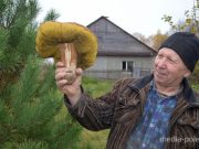 Александр Зыщик со своим домашне-лесным трофеем