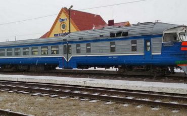 Фото из архива ж/д станции Микашевичи