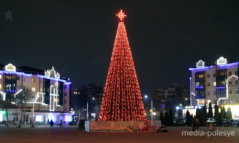 Главная новогодняя ёлка города