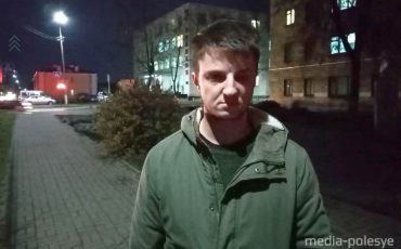 Евгений Николаевич после Пинского ИВС, фото из архива 