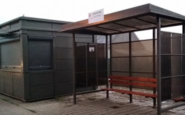 Автобусная остановка Лесничество / Фото из группы «Микашевичи – наш родной город»