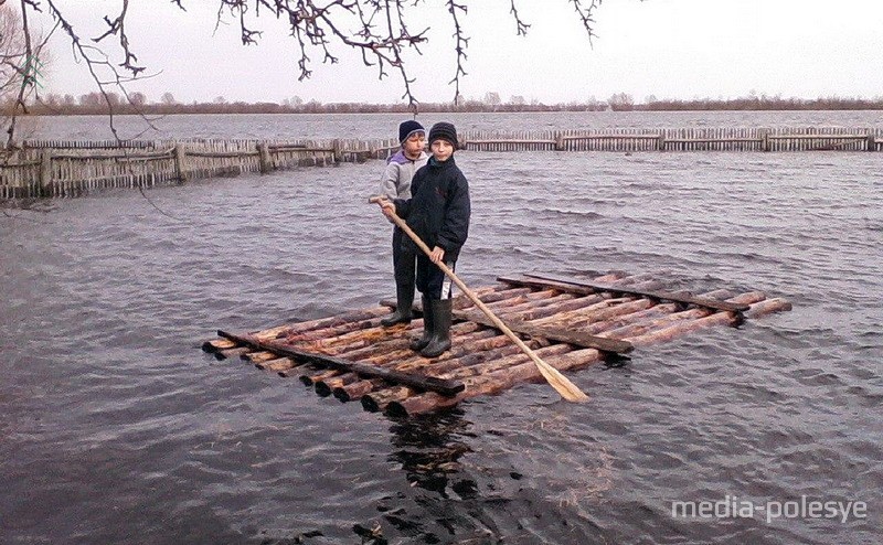 Разлив Горыни в 2013 году. Фото из архива