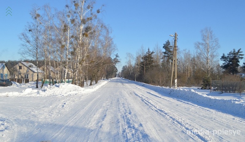 Центральная улица в Перуново