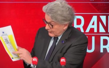 Тьерри Бретон / Скриншот из видеозаписи канала lci.fr