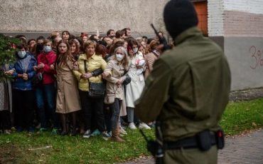 Минск, 8 сентября 2020 года. Фото: Евгений Ерчак, EPA