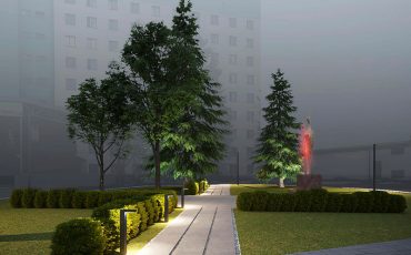 Визуализация скульптуры / Изображение: 