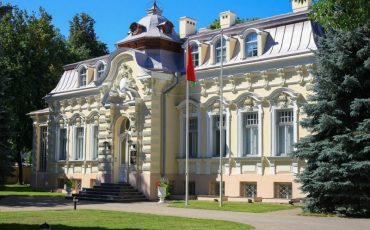 Посольство Беларуси в Литве. Фото из Facebook посольства