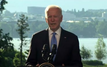 Джо Байден на пресс-конференции 16 июня / Скриншот видео