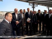 Александр Лукашенко во время посещения Гранита. Фото использовано в качестве иллюстрации