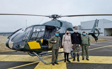 Министр внутренних дел Литвы Агне Билотайте проверила охрану границы с Беларусью / Фото: vrm.lrv.lt