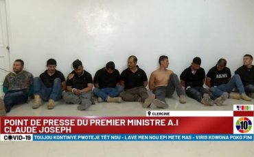 Скриншот трансляции брифинга