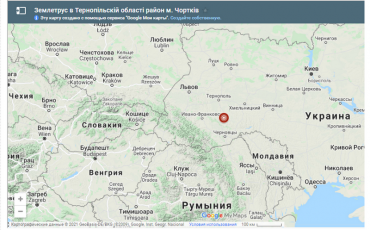 Карта Главного цента специального контроля Украины