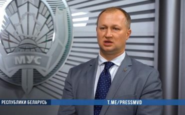 Начальник отдела ГУБОПиК Вячеслав Орловский. Скриншот видеозаписи МВД