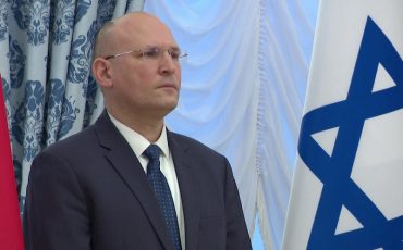 Посол Израиля в Беларуси Алекс Гольдман-Шайман. Фото с сайта ctv.by