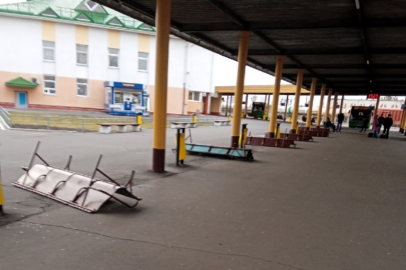 Автовокзал в Пинске. Фото из соцсетей