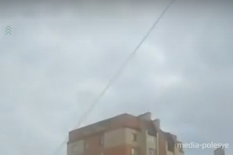 Скриншот видео очевидца