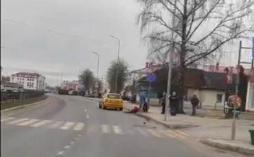 Скриншот видео очевидцев