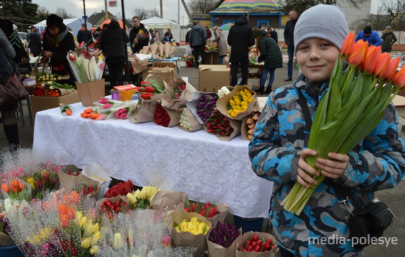 8 марта в Лунинце. 2020 год. Фото из архива МП