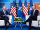 NATO Secretary General Jens Stoltenberg meets with the President of the United States, Joe Biden