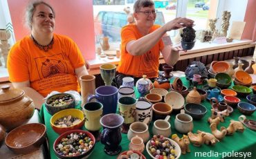 Наталья Кабанова и Сергей Молчан приехали на пленэр из Минска