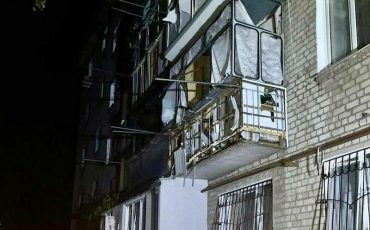 Дом в Днепропетровской области после обстрелов. Фото: соцсети