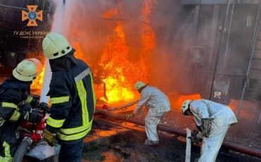 Киев атаковали дронами / фото facebook.com/MNSKOB