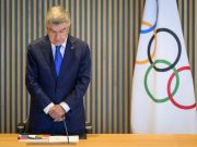 Томас Бах. Фото: Laurent Gillieron / Pool via AP