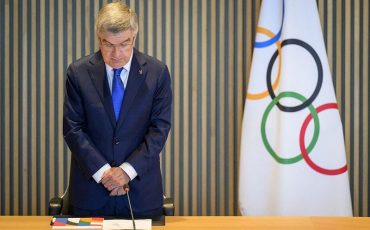 Томас Бах. Фото: Laurent Gillieron / Pool via AP