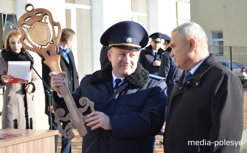 Во время переселения райотдела СК в новое здание, фото из архива 