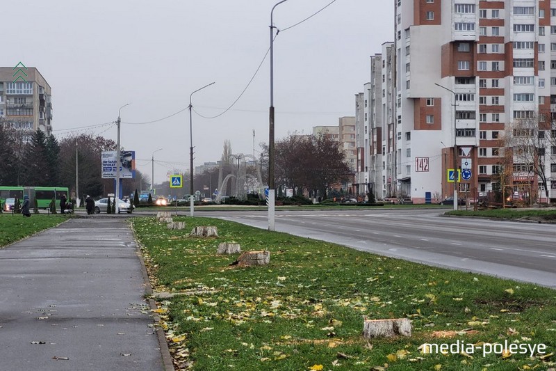 Так выглядела удица Центральная 16 ноября