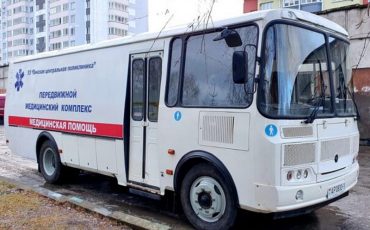 В следующем году аналогичный медкомплекс на колёсах появится и в Лунинецком районе. Фото с сайта Пинской поликлиники