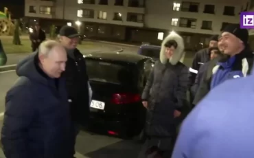 Путин якобы посетил Мариуполь / Скриншот