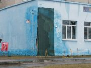 Здание на улице Первомайской через три недели после ремонта, в марте 2023 года