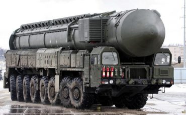 Пусковая установка стратегической ракеты 