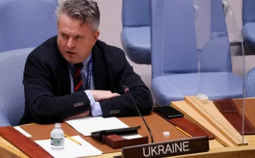 В этой речи дипломат отдельно обратился к российской делегации на русском / фото REUTERS