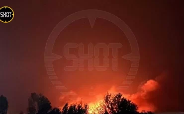 В районе Шебекино загорелся полигон / фото t.me/shot_shot