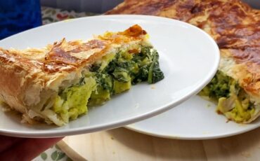 Пирог со шпинатом