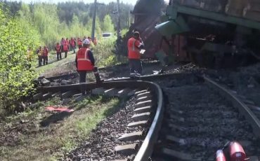 Диверсия на железной дороге под Брянском / smotrim.ru