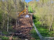 Металлический тоннель / delfi.lv