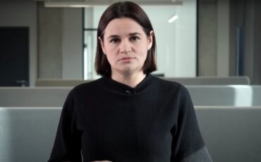 Светлана Тихановская. Скриншот видео Источник: https://reform.by/tihanovskaja-razmeshhenie-jadernogo-oruzhija-v-belarusi-budet-ugrozhat-bezopasnosti-ukrainy-i-evropy